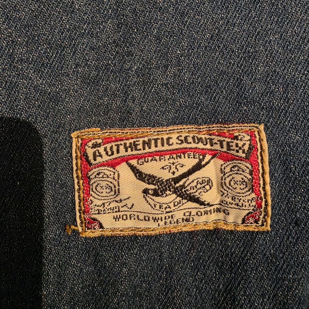 NWT Vintage Scout Tec Classic Blue Denim Jean Jacket - Picture 7 of 7